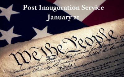 Post Inauguration Service